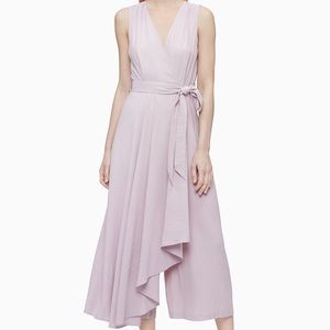 Calvin Klein Sleeveless Belted Jumpsuit